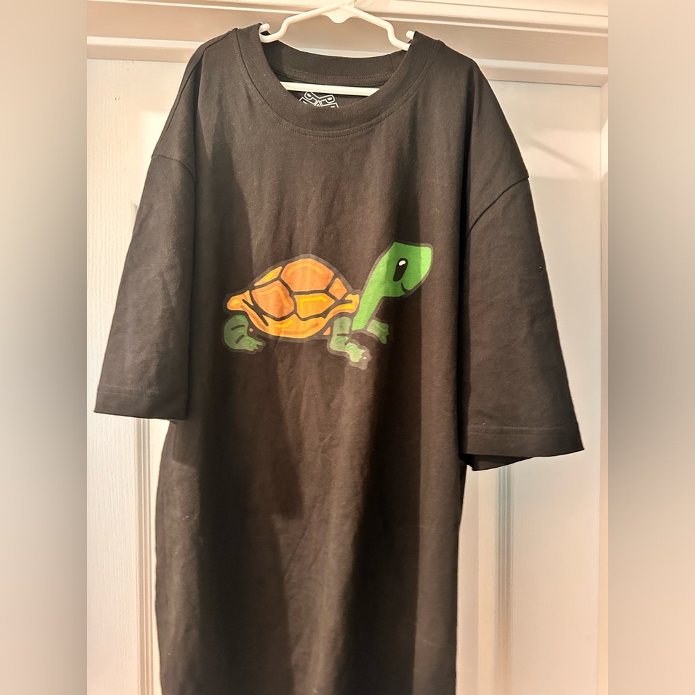 Palace Purtle T-shirt Black Size Medium - Used, Good Condition